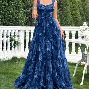 Blue Maxi Dress